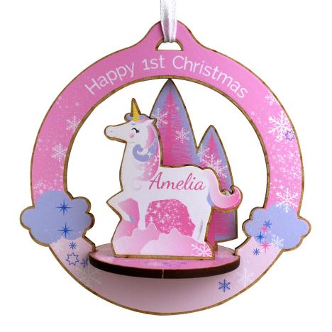 Personalised Make Your Own Unicorn 3D Decoration Kit £12.99